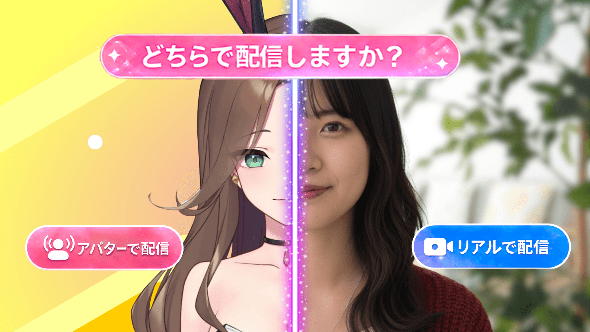 選べる配信スタイル